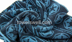 Yarn Dye Jacquard Patterned Bath Towels