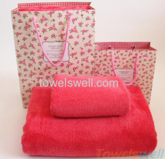Microfiber Coral Velvet Bath towels