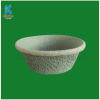 Biodegradable fiber pulp dry pressing plant pot