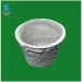 Biodegradable fiber pulp dry pressing plant pot