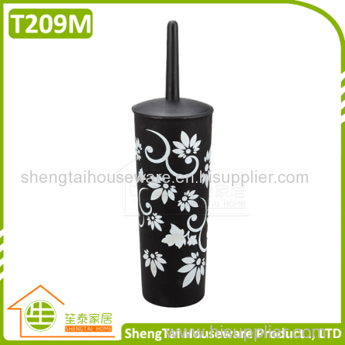 Fashion Bathroom Silm Toilet Brush With Cover