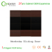 Foshan candany sliding wardrobe door 20yrs wardrobe &kitchen cabinet OEM exprience