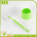 Round Head Plastic Toilet Brush With Holder