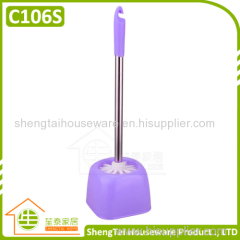 2016 Fashion Rectangular Shape Bath Toilet Brush With Stainless Handle