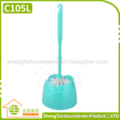 New Design Fashion Flower Shape Bottom Toilet Cleaning Brush