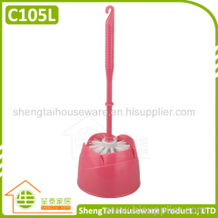 New Design Fashion Flower Shape Bottom Toilet Cleaning Brush