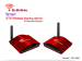 PAKITE Brand 5.8GHz Wireless AV Sender/Wireless Audio Video Transmitter Receiver for TV/STB