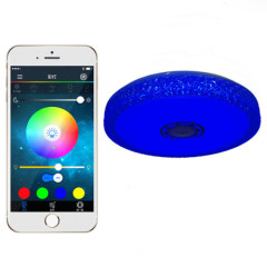 Smartphone controlled Buletooth Music LED Ceiling Light