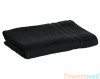 Black Bath Towels Lint Free Ultra Soft Drying fast Super Absorbent
