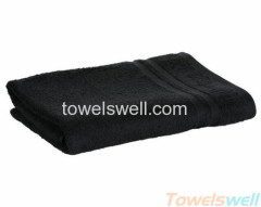 Black Bath Towels Lint Free Ultra Soft Drying fast Super Absorbent