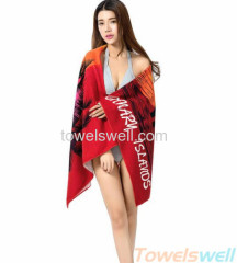 Printed Bath Towel Lint Free Ultra Soft Drying fast Super Absorbent