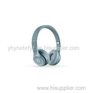 Beats By Dre Solo2 Luxe Edition Wired Foldable Over-Ear Headphones Grey