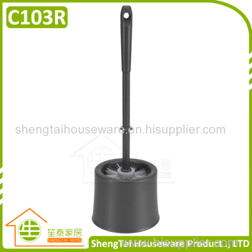 Round Shape Plastic Bathroom Toilet Brush Wholesale