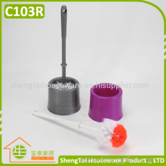 Round Shape Plastic Bathroom Toilet Brush Wholesale