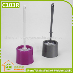 Round Shape Plastic Bathroom Toilet Brush Wholesale