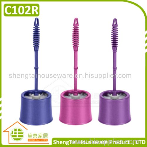Eco-Friendly Handheld Toilet Bowl Cleaning Brush