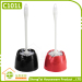 Colorful Modern Lotus Base Plastic Toilet Brush