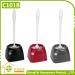 Fashion Low Price Plastic Toilet Brush With Polygon Base