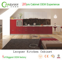 Modern lacquer furniture Candany Lacquer Kitchen Cabinet