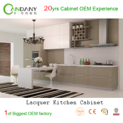 Modern lacquer furniture Candany Lacquer Kitchen Cabinet