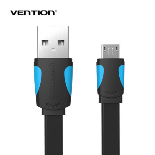 Mobile Phone Cable Flat Micro USB Cable 0.25m/0.5m/1m/1.5m/2m Data Sync Charger Cable for Android