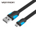 Mobile Phone Cable Flat Micro USB Cable 0.25m/0.5m/1m/1.5m/2m Data Sync Charger Cable for Android