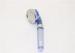 Rainfall Led Ceramic Shower Head With Filter 80MM Blue Mineral Stone