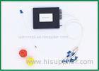 FTTH 1X4 Plastic Box passive optical splitter 1260-1650nm G657A