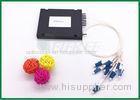 1550nm Add CWDM Optical Add Drop Multiplexer 2 fiber 2 Channel Duplex East and West