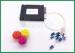 1550nm Add CWDM Optical Add Drop Multiplexer 2 fiber 2 Channel Duplex East and West