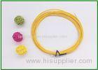 Single Mode Patch Cord FU One Connectors Fiber Optic Jumper Pvc Jacket