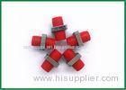 High Repeatability Flange Type Fiber Optic Adaptor FC/UPC To FC/UPC