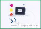 Plastic Box Fiber Optics Splitter With LC/UPC Connector 1550nm