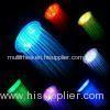 ABS 3 Color LED Rain Shower Head With Temperature Sensor High Water Pressure