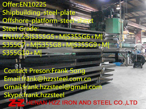 EN10225 S355G7+M Shipbuilding Steel Plate