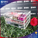 Best Selling 3tiers acrylic storage makeup organizer with 3 drawers