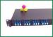 Single Mode Filter Fiber Optic Splitter Customized 20/80 1U Rack Mount