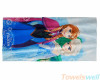 Frozen Beach Towel Lint Free Ultra Soft Drying fast Super Absorbent