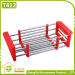 Stainless Steel Draining Telescopic Sink Shelf Dish Rack For Kitchen Storage