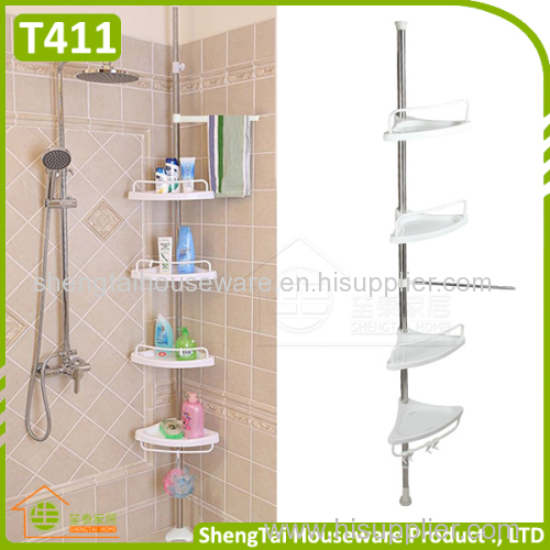 Stainless Steel Bathroom Telescopic Corner Shelf