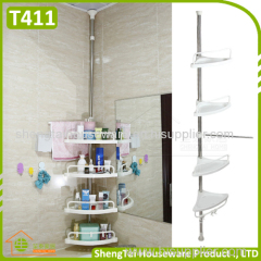 Stainless Steel Bathroom Telescopic Corner Shelf