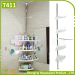 Stainless Steel Bathroom Telescopic Corner Shelf