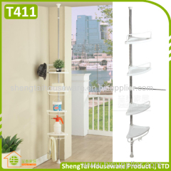 Stainless Steel Bathroom Telescopic Corner Shelf