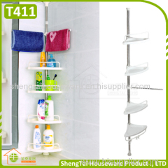 Stainless Steel Bathroom Telescopic Corner Shelf