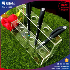 Direct Factory Clear acrylic pen display stand /acrylic pen holder