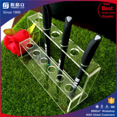 Direct Factory Clear acrylic pen display stand /acrylic pen holder