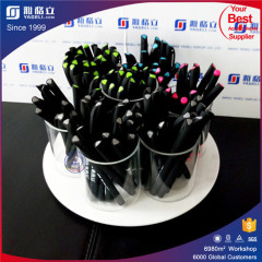 Transparent acrylic pen rack acrylic pen display stand /acrylic pen holder