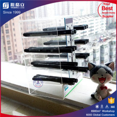 OEM top grade clear acrylic pen display stand /acrylic pen holder