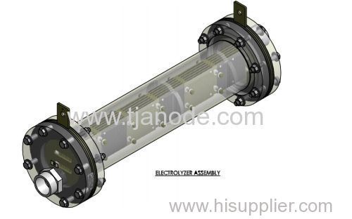 Ru-Ir Titanium Electrode Used for Electrochlorination Electrolysing Cell