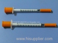 Disposable Insulin Syringe with needle